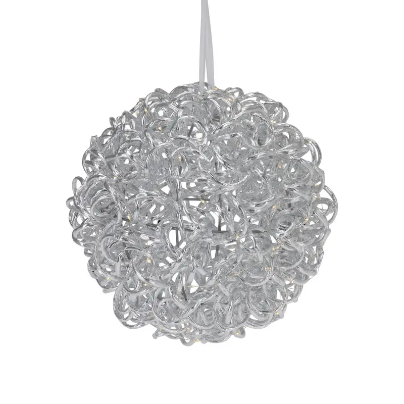 Zewnętrzna dekoracja świetlna w kształcie kuli, 30 cm