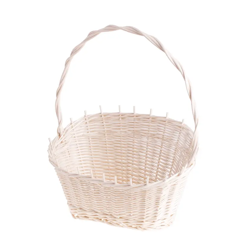 Zorilla wicker gift basket with handle TheWickerStories