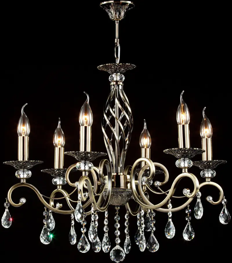 ŻYRANDOL GRACE RC247-PL-06-R / 6 ŻARÓWEK / MY