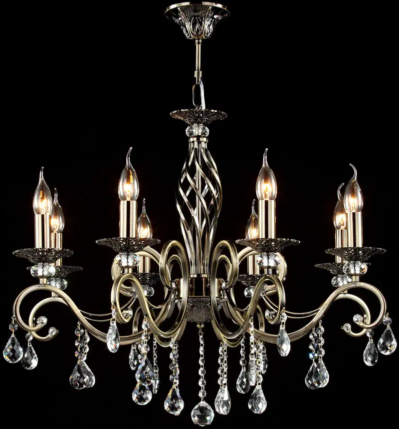 ŻYRANDOL GRACE RC247-PL-08-R / 8 ŻARÓWEK / MY