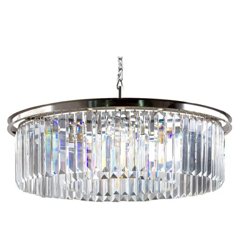 Żyrandol Odeon III Silver